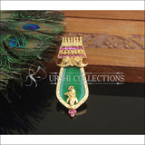 Kerala Style Gold Plated Nagapadam Krishna Palakka Pendant M3013 - Pendant Set