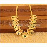 Kerala style gold plated nagapadam necklace M1067 - multy - Necklace Set