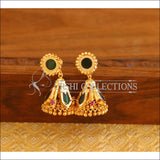 Kerala style Gold plated Nagapadam Palakka earrings M2151