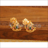 Kerala style Gold plated Nagapadam Palakka earrings M2153