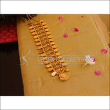 Kerala Style Gold Plated Nagapadam Palakka Long Necklace M2143 - Set