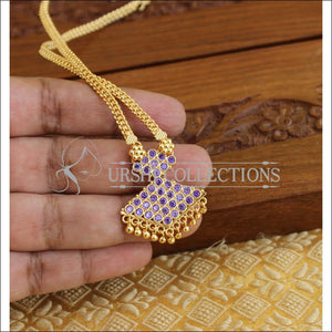 Kerala style gold plated Necklace M1156 - Necklace Set