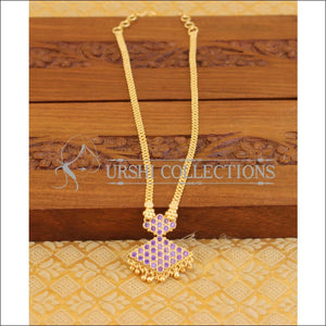 Kerala style gold plated Necklace M1156 - Necklace Set