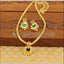 Kerala style gold plated necklace set M933