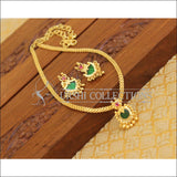 Kerala style gold plated necklace set M933 - Necklace Set