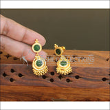 Kerala Style Gold Plated Palakka Earring M2702 - Earrings