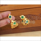 Kerala style Gold plated Palakka earrings M2250