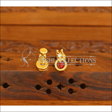 Kerala style Gold plated Palakka earrings M2351