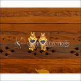 Kerala style Gold plated Palakka earrings M2355