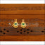 Kerala style Gold plated Palakka earrings M2358