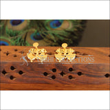 Kerala Style Gold Plated Palakka Earrings M2438 - Earrings