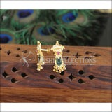 Kerala Style Gold Plated Palakka Earrings M2439 - Earrings