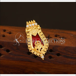 Kerala Style Gold Plated Palakka Ganesha Pendant M2606 - Pendant Set