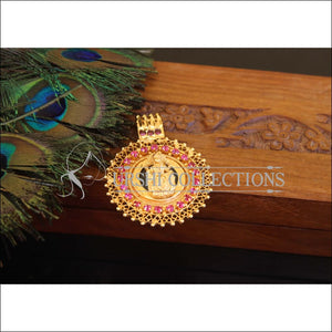 Kerala Style Gold Plated Palakka Lakshmi Pendant M2394 - Pendant Set