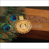 Kerala Style Gold Plated Palakka Lakshmi Pendant M2396 - Pendant Set