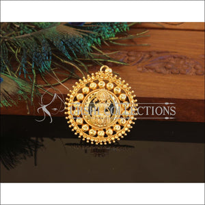 Kerala Style Gold Plated Palakka Lakshmi Pendant M2543 - Pendant Set