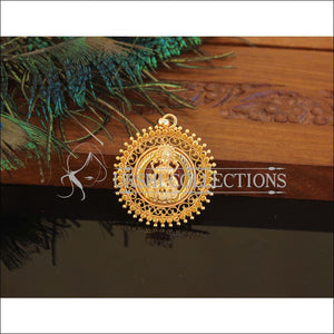 Kerala Style Gold Plated Palakka Lakshmi Pendant M2544 - Pendant Set