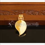 Kerala Style Gold Plated Palakka Mango Pendant M1953 - Pendant Set