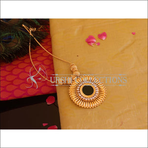 Kerala Style Gold Plated Palakka Necklace M2134 - Set