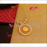 Kerala Style Gold Plated Palakka Necklace M2135 - Set