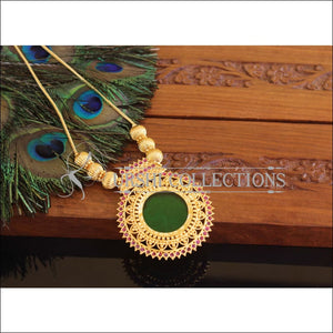 Kerala style Gold plated Palakka Necklace M2210 - Set