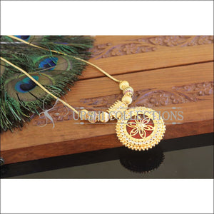 Kerala style Gold plated Palakka Necklace M2212 - Set