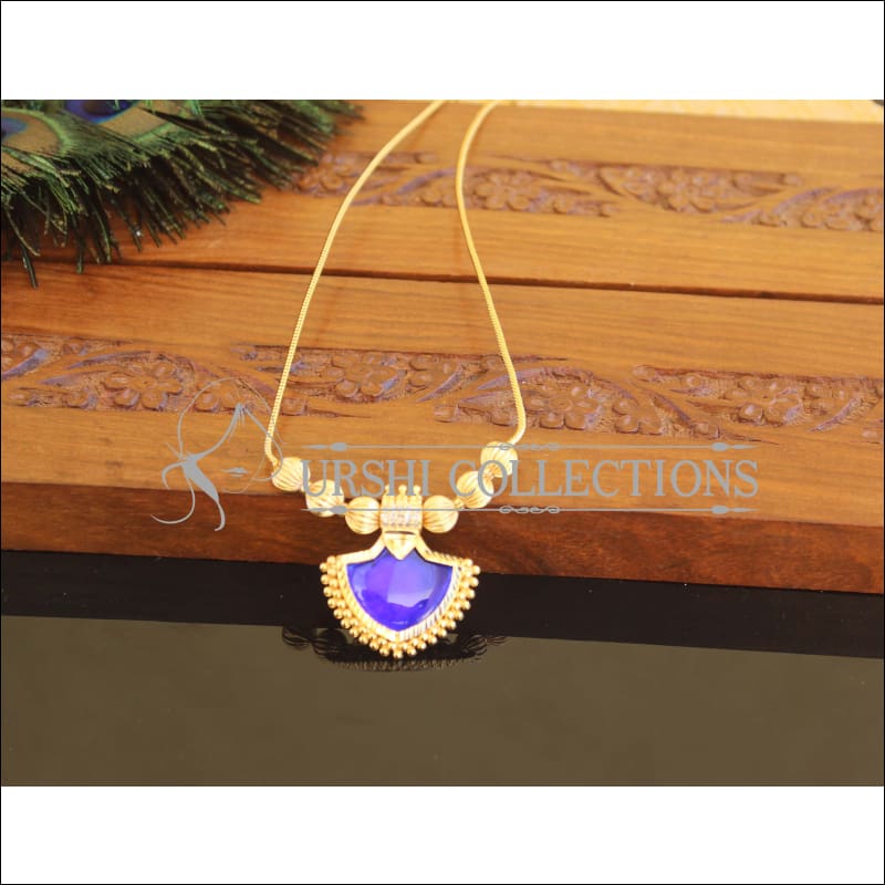 Kerala style Gold plated Palakka Necklace M2281 - Set