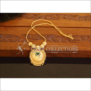 Kerala style Gold plated Palakka Necklace M2283 - Set