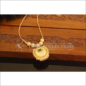 Kerala style Gold plated Palakka Necklace M2283 - Set