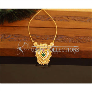 Kerala style Gold plated Palakka Necklace M2284 - Set
