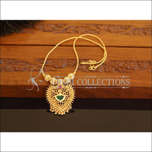 Kerala style Gold plated Palakka Necklace M2285 - Set