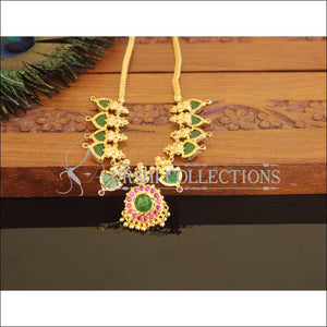 Kerala Style Gold Plated palakka Necklace M2310 - Set