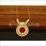 Kerala Style Gold Plated Palakka Necklace M2475 - Necklace Set