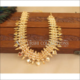 Kerala Style Gold Plated Palakka Necklace M2993 - Necklace Set