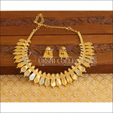 Kerala Style Gold Plated Palakka Necklace set M1283 - Necklace Set