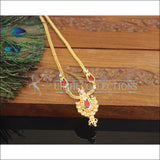 Kerala Style Gold Plated Palakka Necklace Set M3021 - Necklace Set