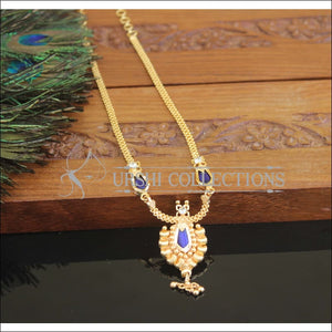 Kerala Style Gold Plated Palakka Necklace Set M3022 - Necklace Set