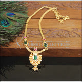 Kerala Style Gold Plated Palakka Necklace Set M3023 - Necklace Set