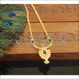 Kerala Style Gold Plated Palakka Necklace Set M3023 - Necklace Set