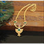 Kerala Style Gold Plated Palakka Necklace M3024