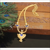 Kerala Style Gold Plated Palakka Necklace Set M3025 - Necklace Set