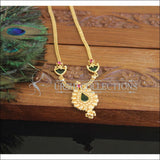 Kerala Style Gold Plated Palakka Necklace Set M3027 - Necklace Set