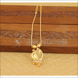 Kerala Style Gold Plated Palakka Peacock Necklace M2817 - Necklace Set