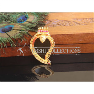 Kerala style Gold plated Palakka Pendant M2377 - Pendant Set