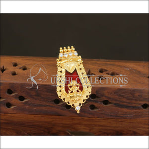 Kerala Style Gold Plated Palakka Temple Pendant M2598 - Pendant Set