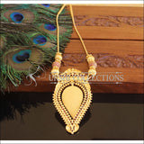 Kerala style Gold plated Peacock Palakka Necklace M2209 - Set