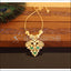 Kerala style Gold plated Peacock Palakka Necklace M2273
