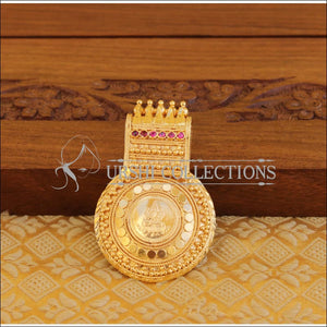 Kerala style Gold plated pendant M1110 - Pendant Set