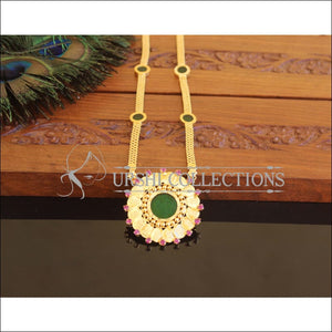 Kerala style Gold plated Temple Coin Palakka Necklace M2274 - Set