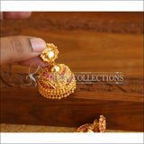 Kerala style Gold plated Temple earrings M2149